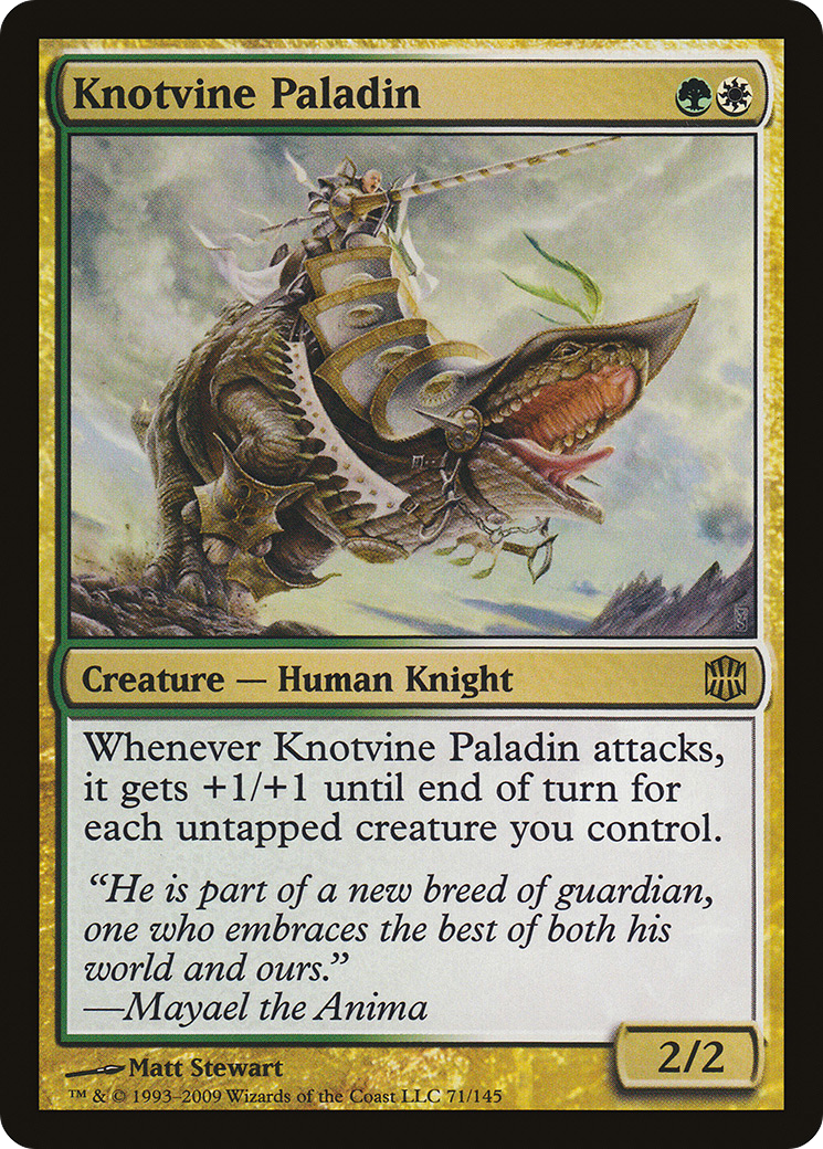 Knotvine Paladin [Alara Reborn] | Grognard Games