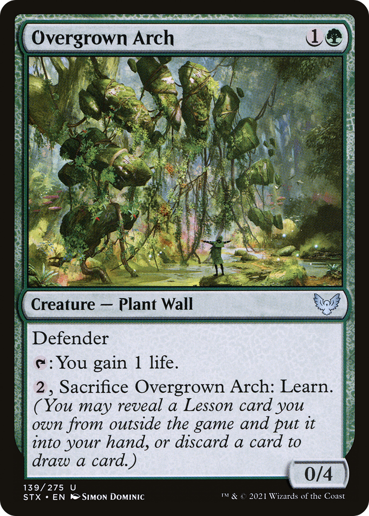 Overgrown Arch [Strixhaven: School of Mages] | Grognard Games