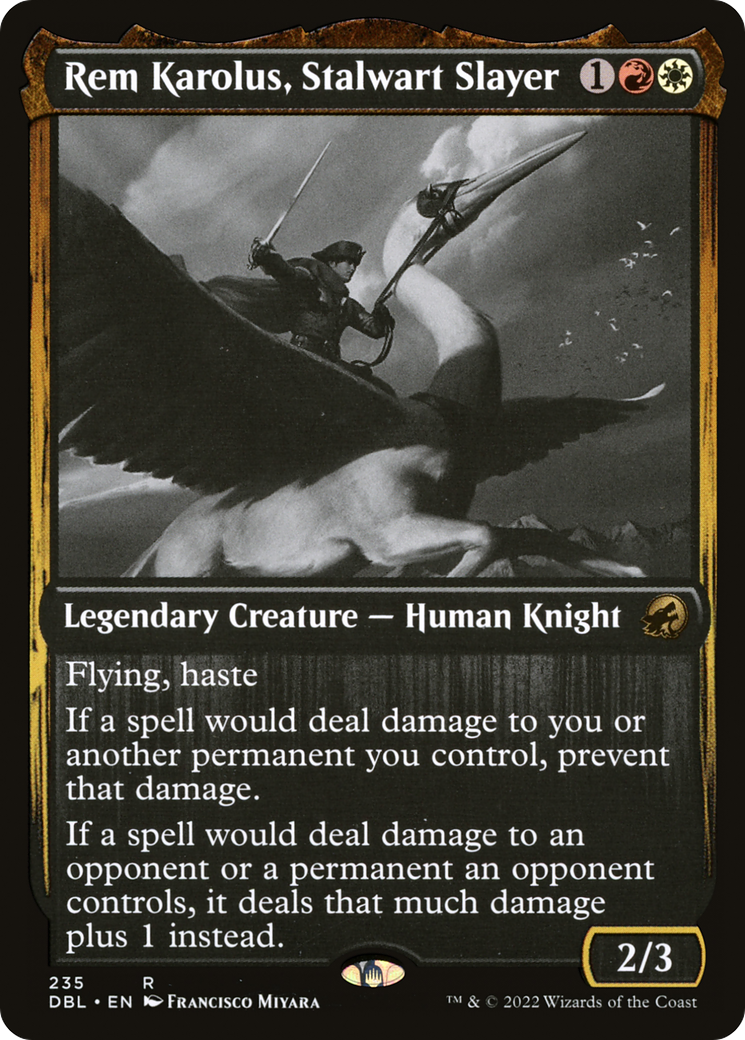 Rem Karolus, Stalwart Slayer [Innistrad: Double Feature] | Grognard Games