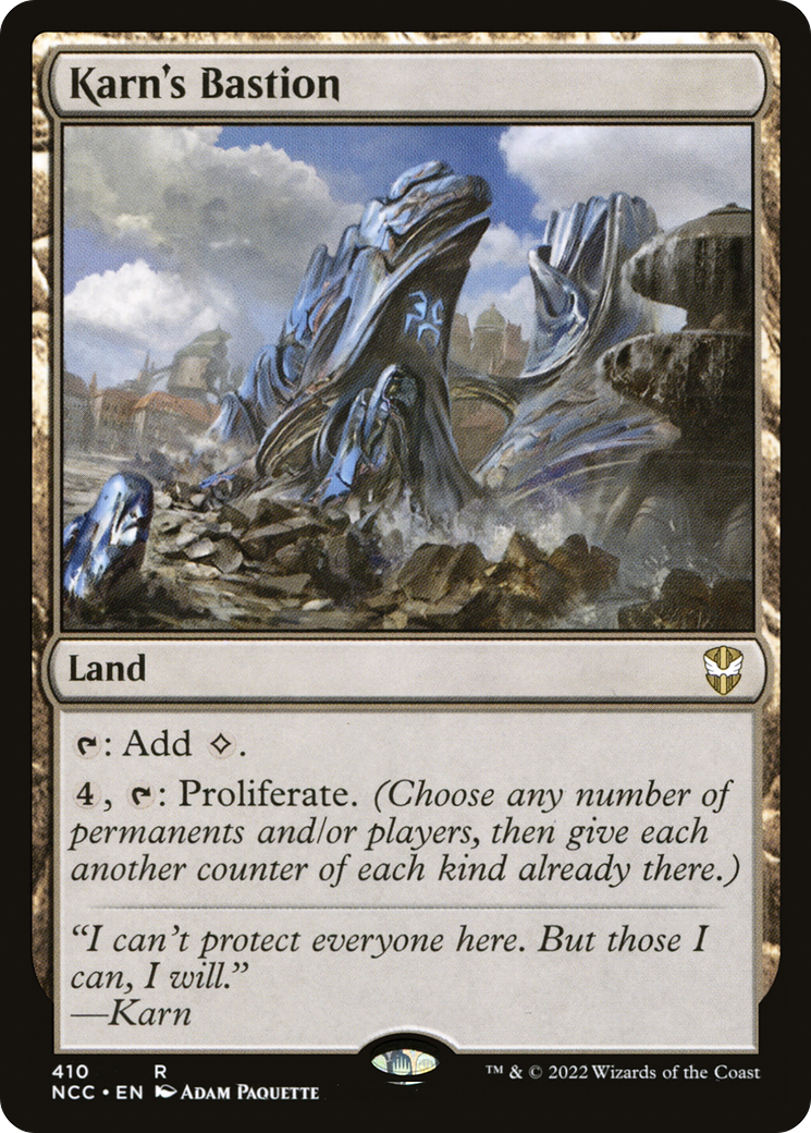 Karn's Bastion [Streets of New Capenna Commander] | Grognard Games
