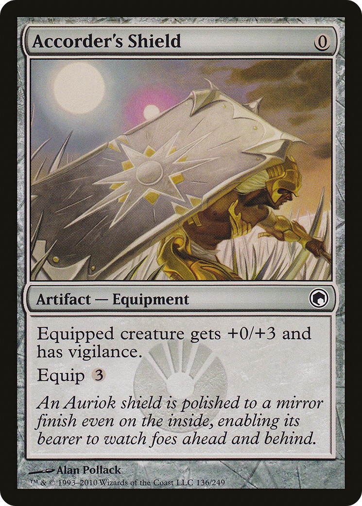 Accorder's Shield [Scars of Mirrodin] | Grognard Games