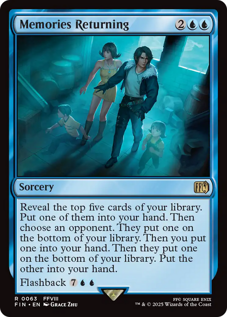 Memories Returning (FIN-063) - FINAL FANTASY Foil | Grognard Games