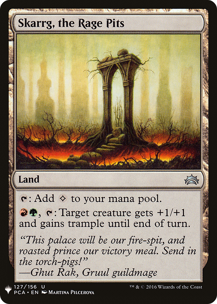 Skarrg, the Rage Pits [Mystery Booster] | Grognard Games