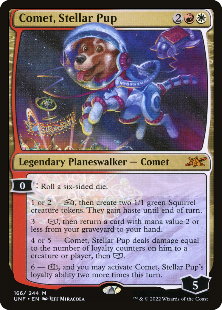 Comet, Stellar Pup [Unfinity] | Grognard Games