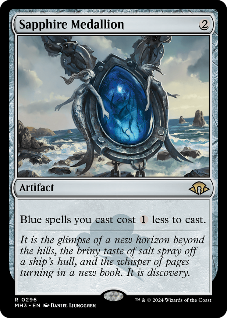 Sapphire Medallion [Modern Horizons 3] | Grognard Games