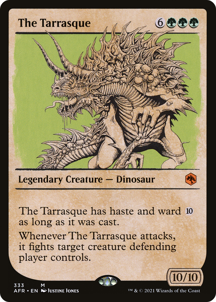 The Tarrasque (Showcase) [Dungeons & Dragons: Adventures in the Forgotten Realms] | Grognard Games