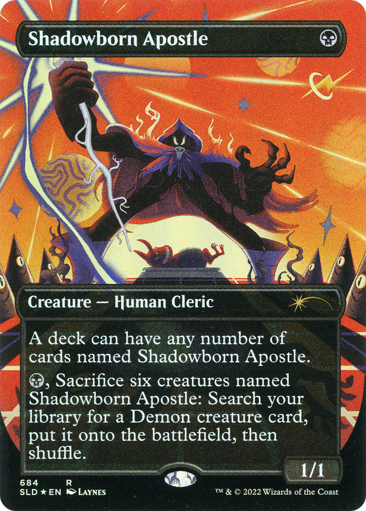 Shadowborn Apostle (Borderless) (684) [Secret Lair Drop Promos] | Grognard Games