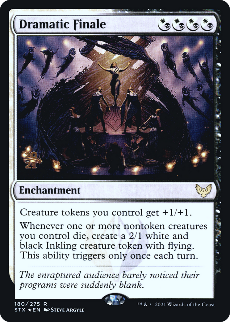 Dramatic Finale [Strixhaven: School of Mages Prerelease Promos] | Grognard Games