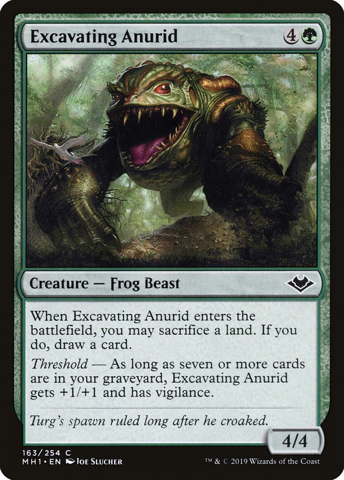 Excavating Anurid [Modern Horizons] | Grognard Games