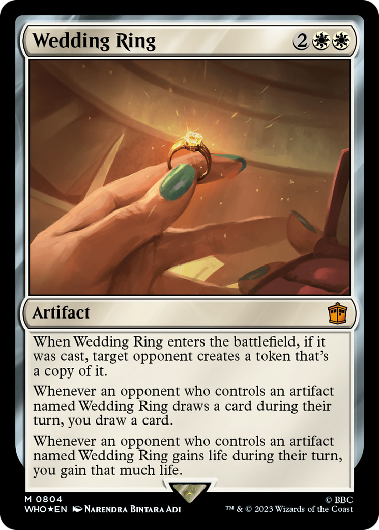 Wedding Ring (Surge Foil) [Doctor Who] | Grognard Games