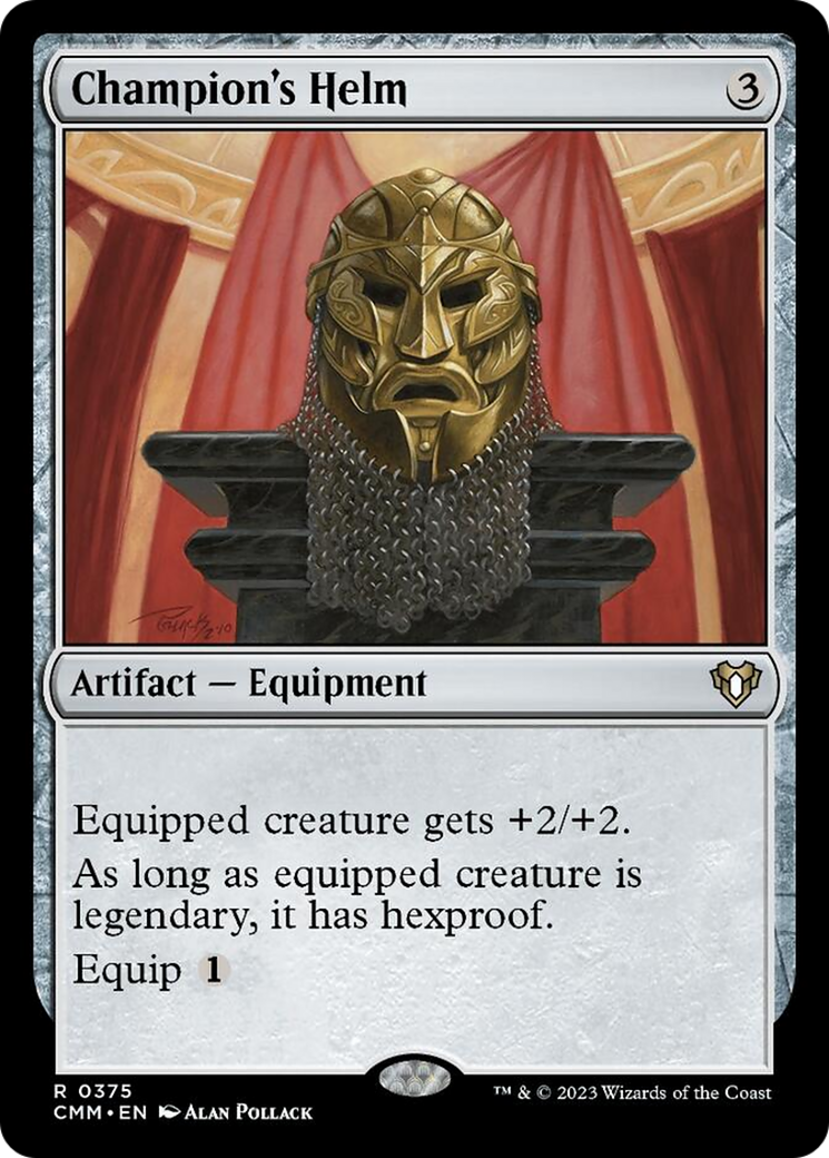 Champion's Helm [Commander Masters] | Grognard Games