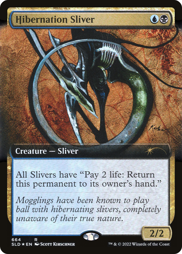 Hibernation Sliver (Extended Art) [Secret Lair Drop Promos] | Grognard Games