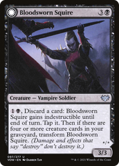Bloodsworn Squire // Bloodsworn Knight [Innistrad: Crimson Vow] | Grognard Games