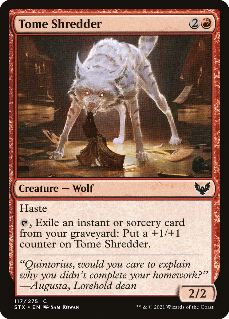 Tome Shredder [Strixhaven: School of Mages] | Grognard Games
