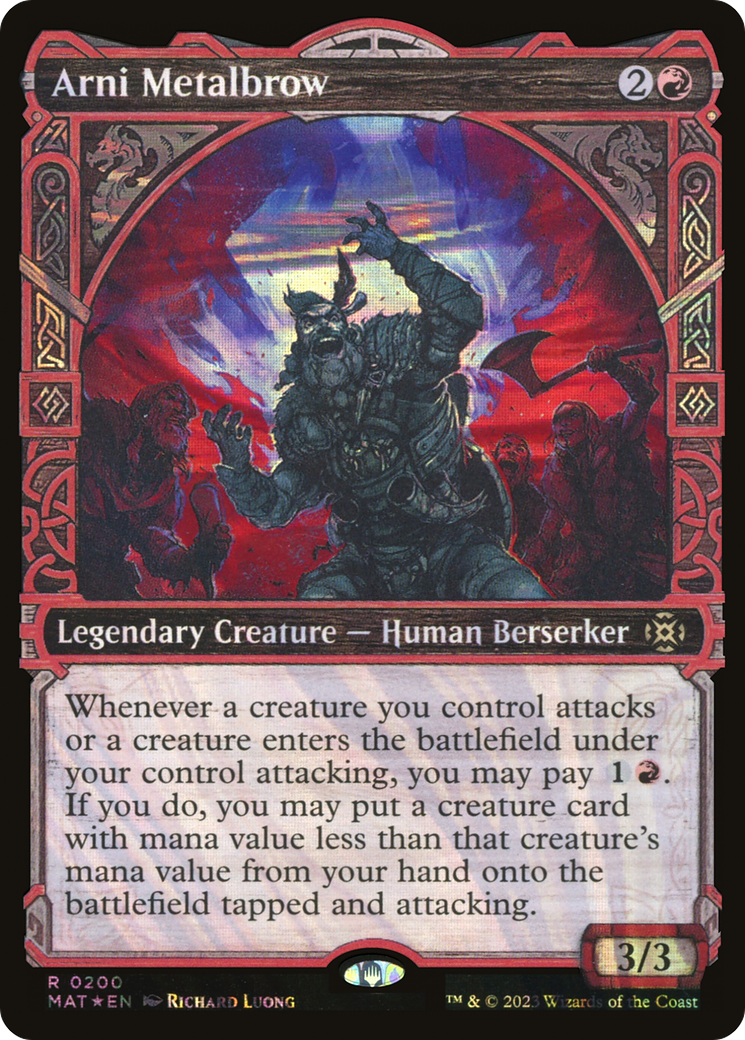 Arni Metalbrow (Showcase Halo Foil) [March of the Machine: The Aftermath] | Grognard Games