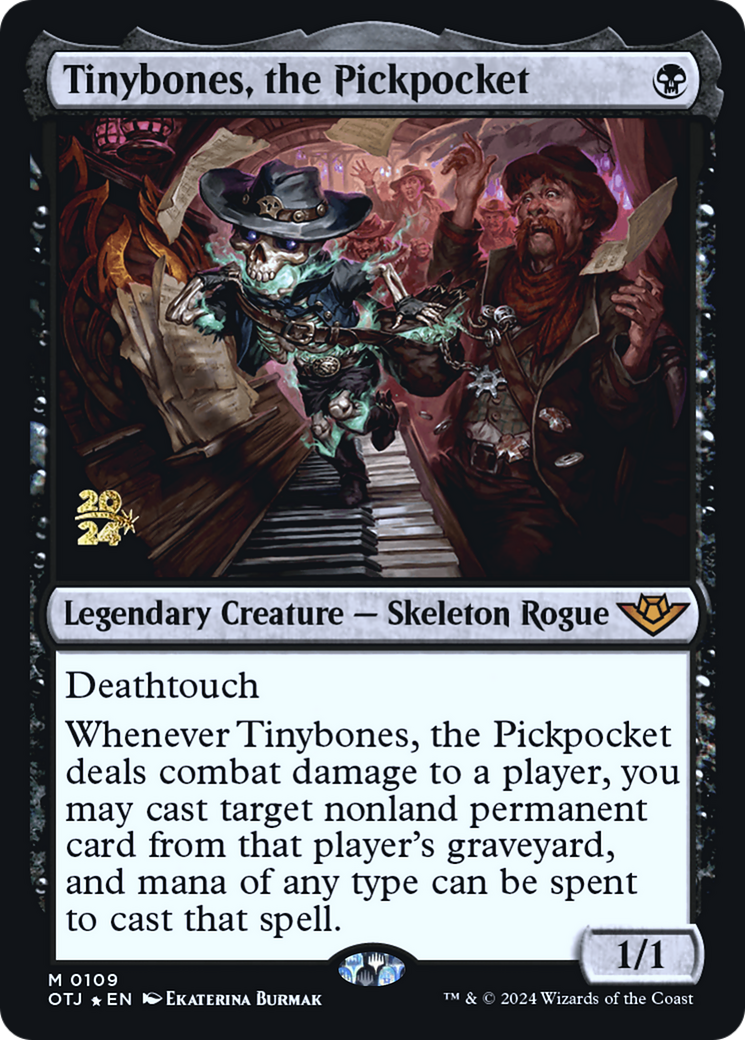 Tinybones, the Pickpocket [Outlaws of Thunder Junction Prerelease Promos] | Grognard Games