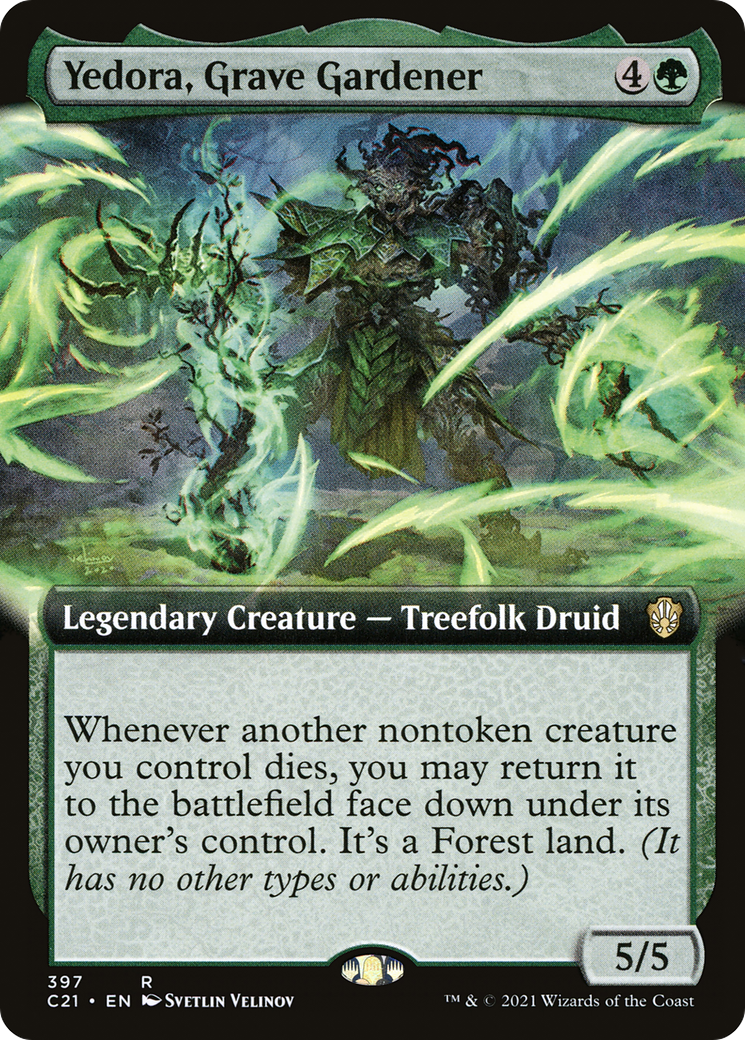 Yedora, Grave Gardener (Extended) [Commander 2021] | Grognard Games