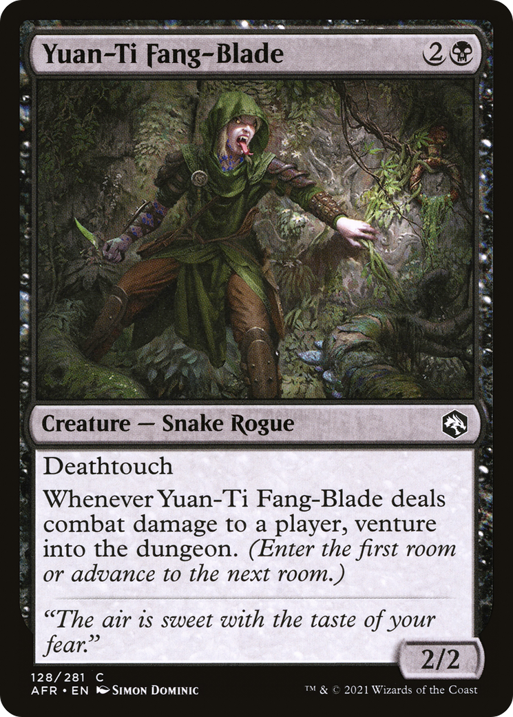 Yuan-Ti Fang-Blade [Dungeons & Dragons: Adventures in the Forgotten Realms] | Grognard Games