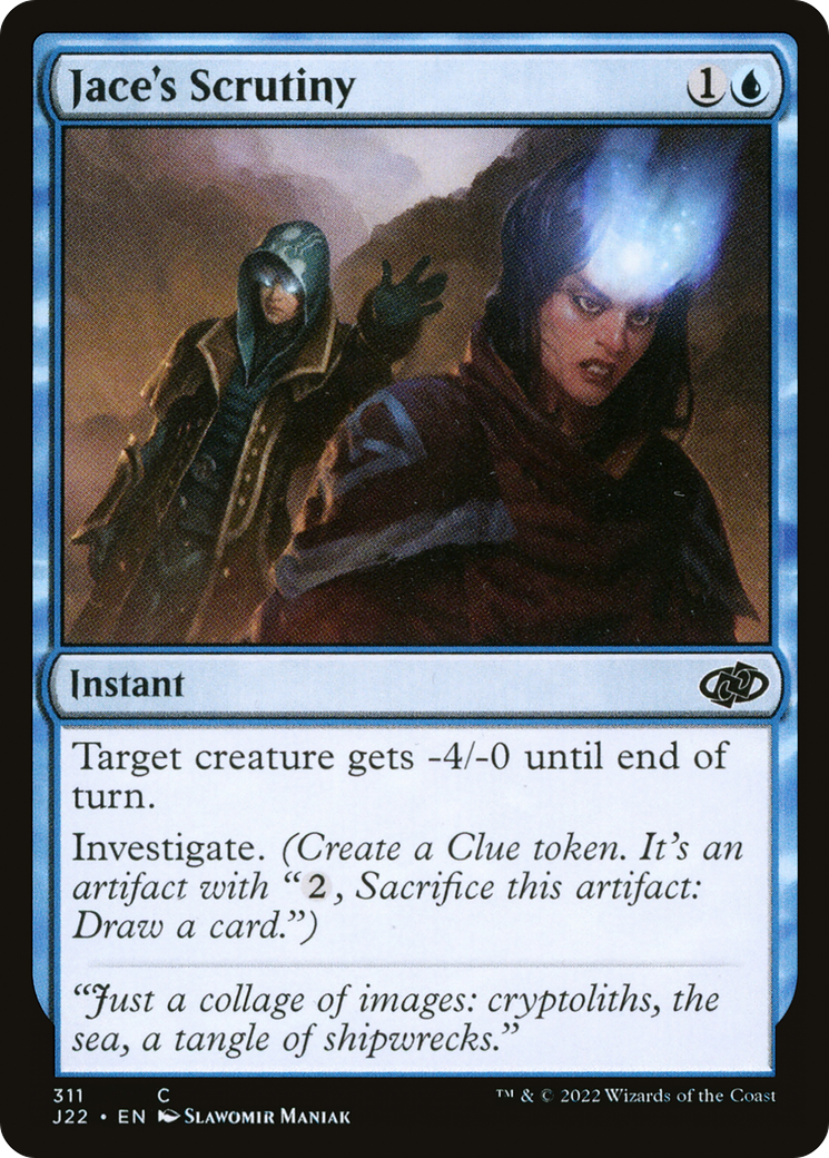 Jace's Scrutiny [Jumpstart 2022] | Grognard Games