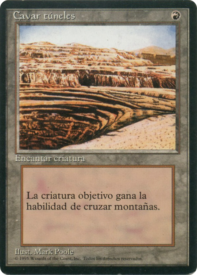 Burrowing [Fourth Edition (Foreign Black Border)] | Grognard Games