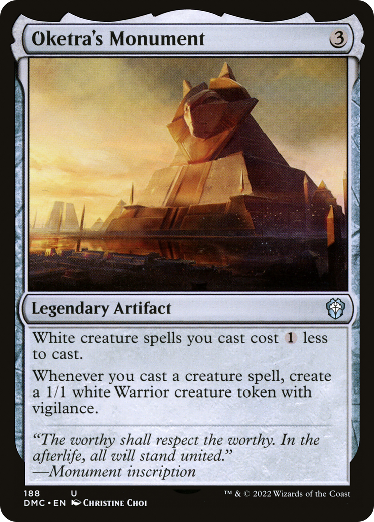 Oketra's Monument [Dominaria United Commander] | Grognard Games