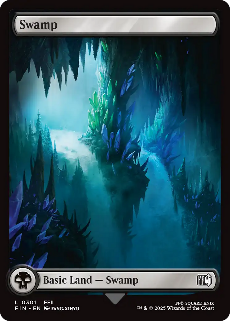 Swamp (0301) (FIN-301) - FINAL FANTASY Foil | Grognard Games