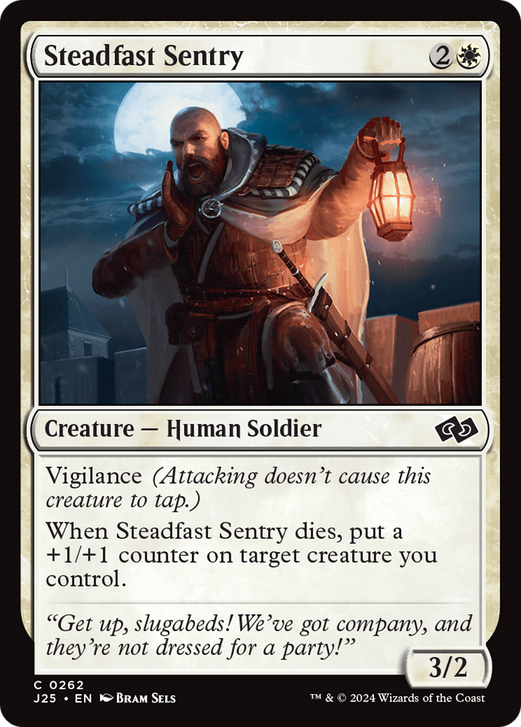Steadfast Sentry [Foundations Jumpstart] | Grognard Games