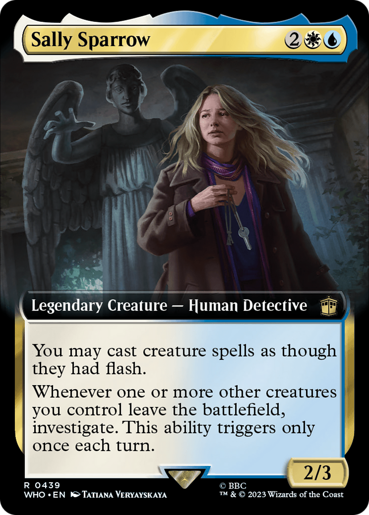 Sally Sparrow (Extended Art) [Doctor Who] | Grognard Games
