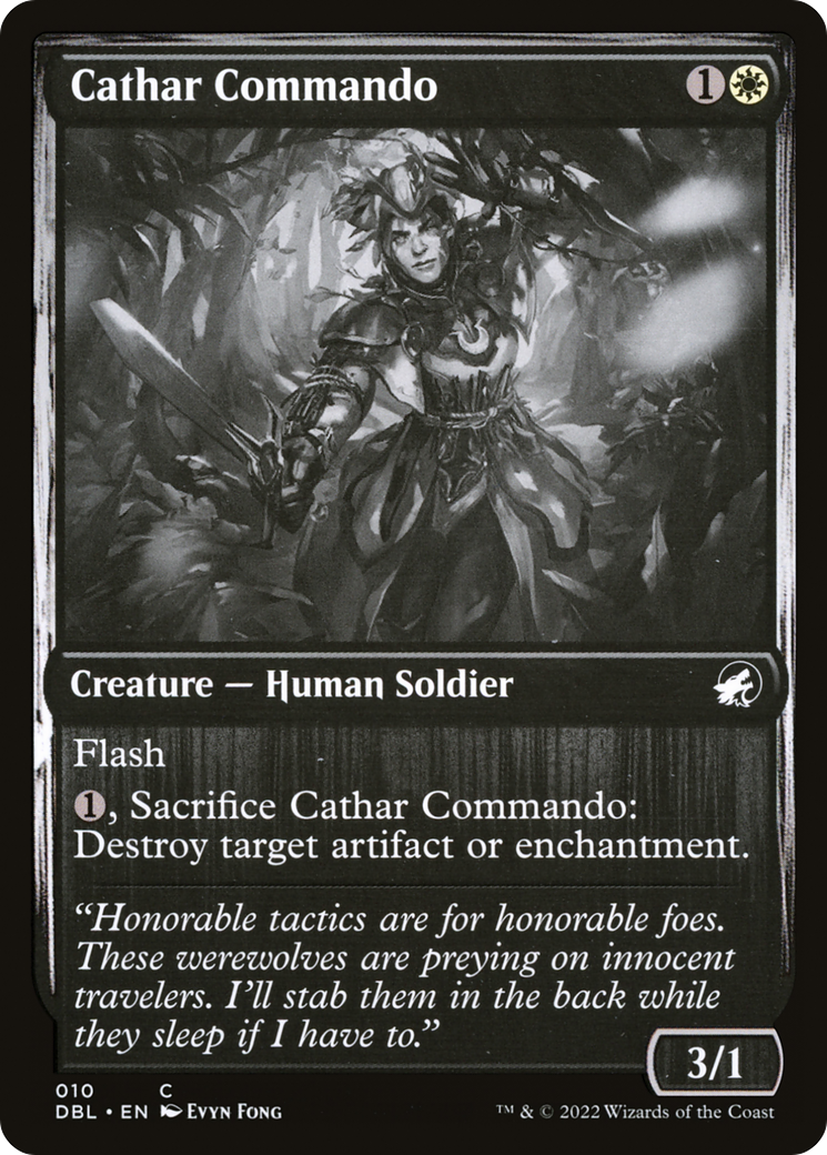 Cathar Commando [Innistrad: Double Feature] | Grognard Games