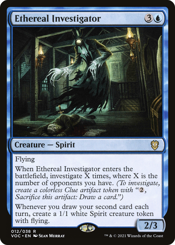 Ethereal Investigator [Innistrad: Crimson Vow Commander] | Grognard Games