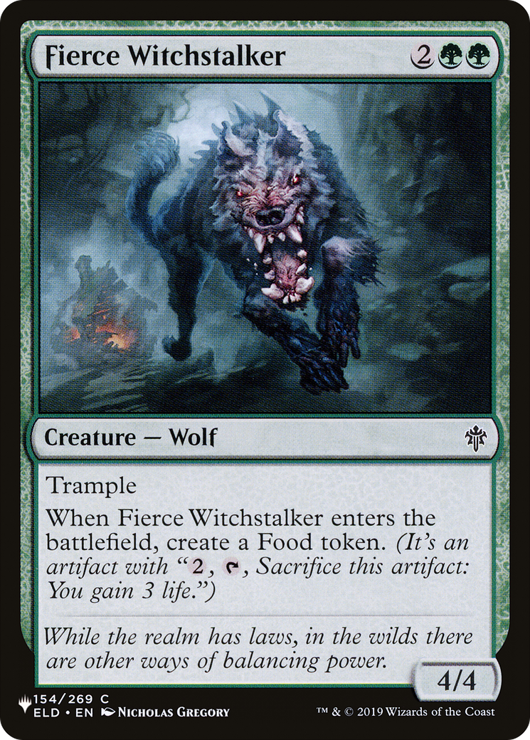 Fierce Witchstalker [The List] | Grognard Games