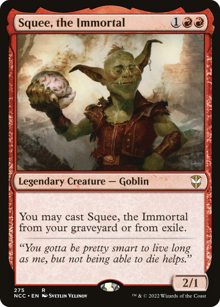 Squee, the Immortal [Streets of New Capenna Commander] | Grognard Games