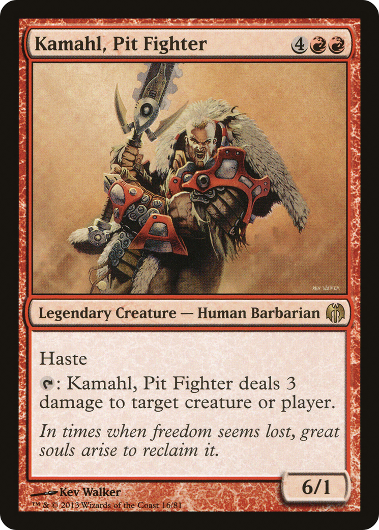 Kamahl, Pit Fighter [Duel Decks: Heroes vs. Monsters] | Grognard Games