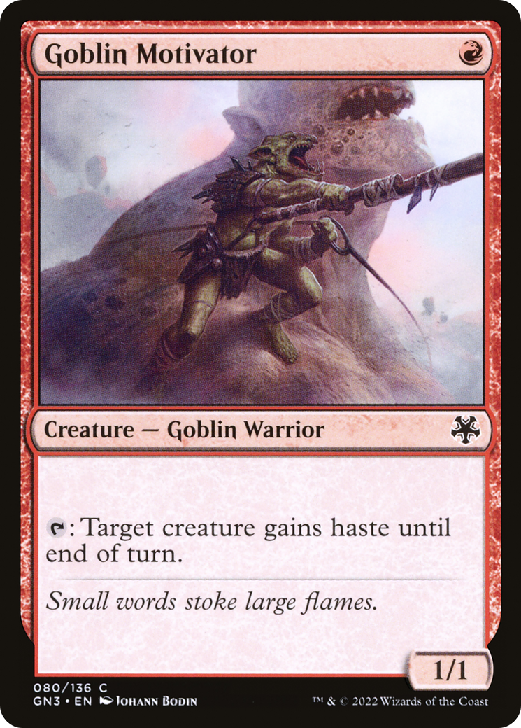 Goblin Motivator [Game Night: Free-for-All] | Grognard Games