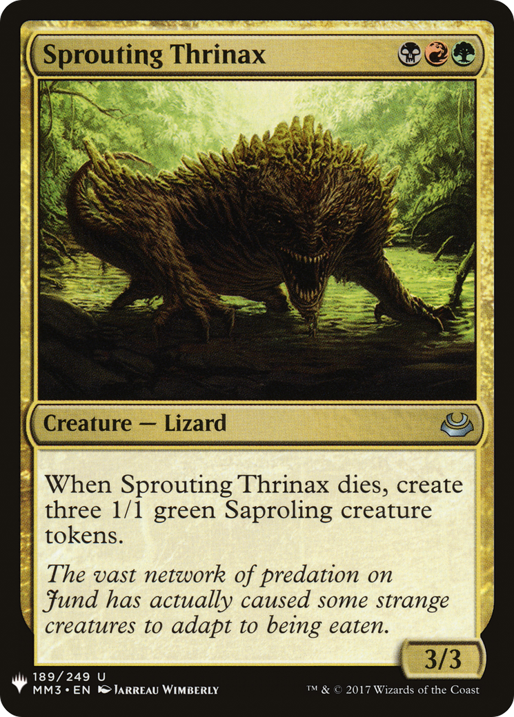 Sprouting Thrinax [Mystery Booster] | Grognard Games