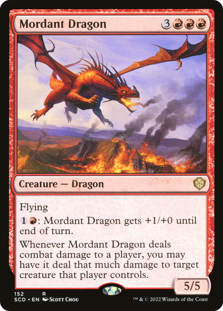 Mordant Dragon [Starter Commander Decks] | Grognard Games