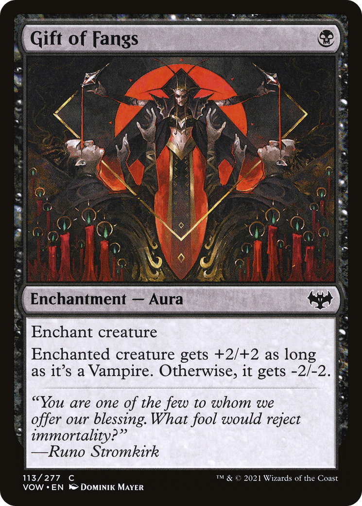 Gift of Fangs [Innistrad: Crimson Vow] | Grognard Games