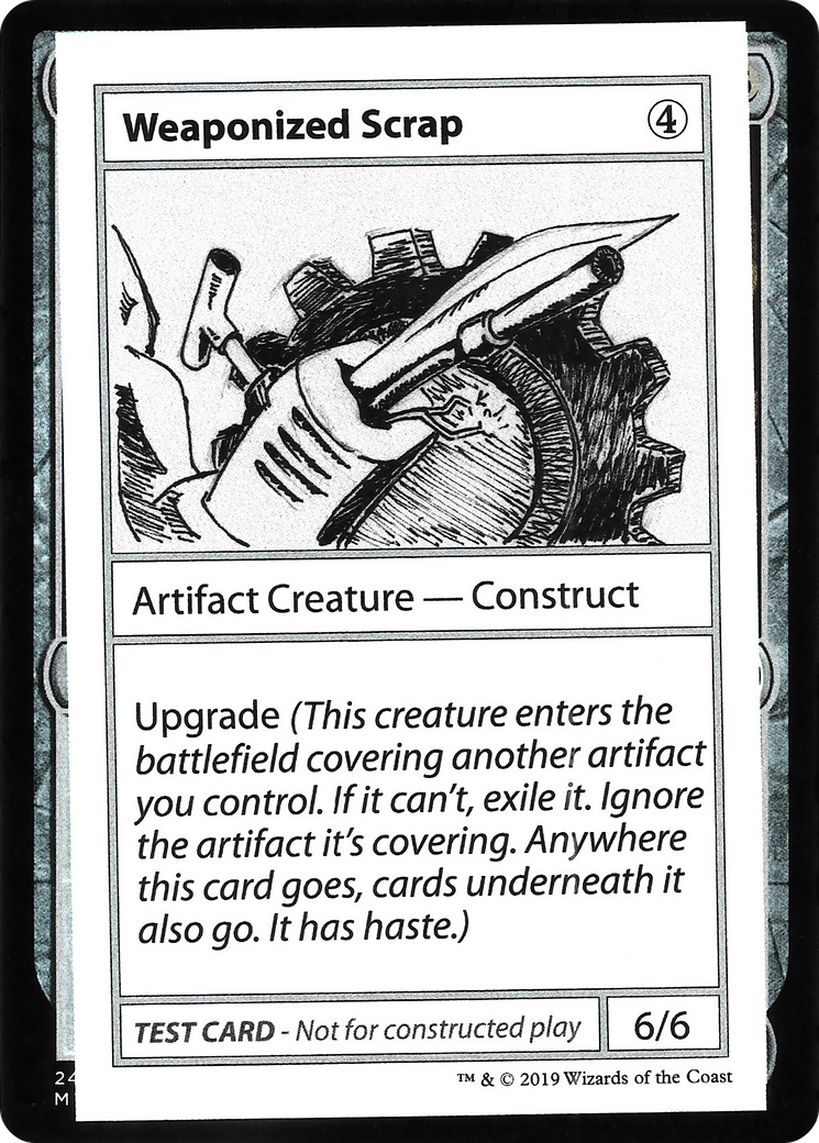 Weaponized Scrap (2021 Edition) [Mystery Booster Playtest Cards] | Grognard Games