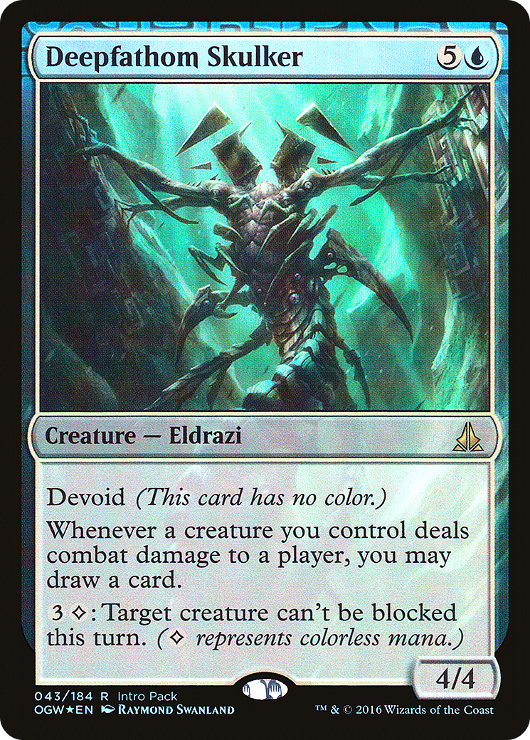 Deepfathom Skulker (Intro Pack) [Oath of the Gatewatch Promos] | Grognard Games