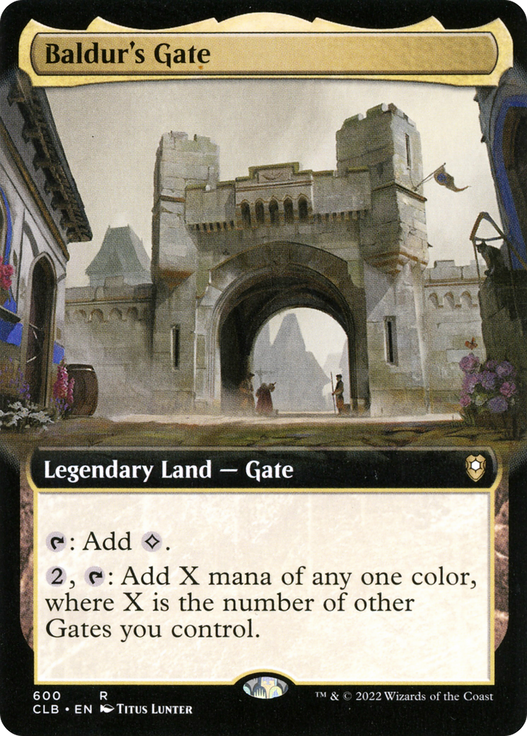 Baldur's Gate (Extended Art) [Commander Legends: Battle for Baldur's Gate] | Grognard Games