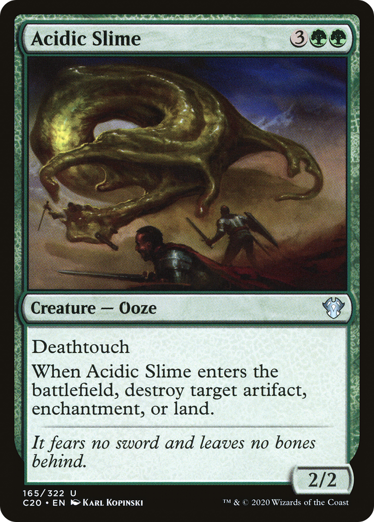 Acidic Slime [Commander 2020] | Grognard Games