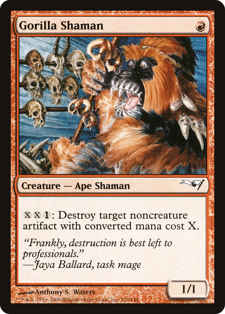 Gorilla Shaman [Coldsnap Theme Decks] | Grognard Games