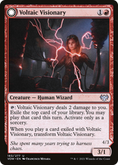 Voltaic Visionary // Volt-Charged Berserker [Innistrad: Crimson Vow] | Grognard Games