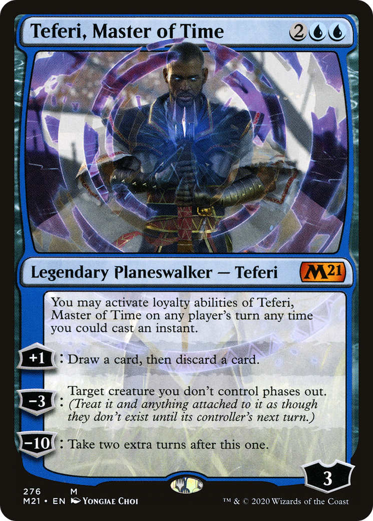 Teferi, Master of Time [Core Set 2021 Prerelease Promos] | Grognard Games