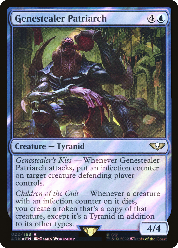 Genestealer Patriarch (Surge Foil) [Universes Beyond: Warhammer 40,000] | Grognard Games