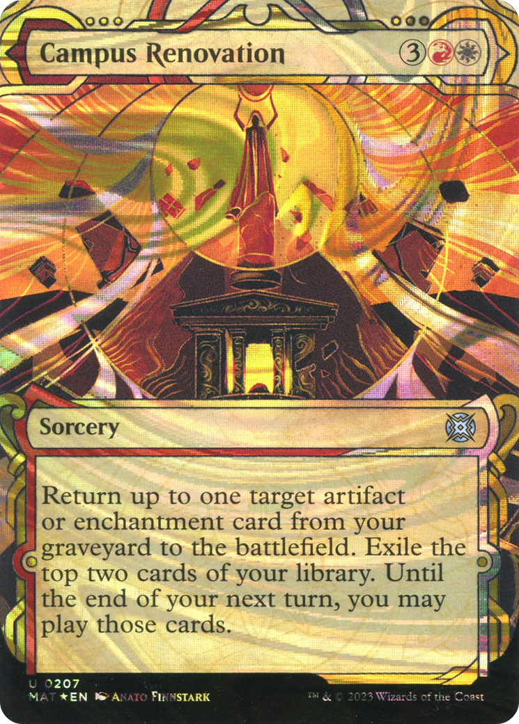 Campus Renovation (Showcase Halo Foil) [March of the Machine: The Aftermath] | Grognard Games