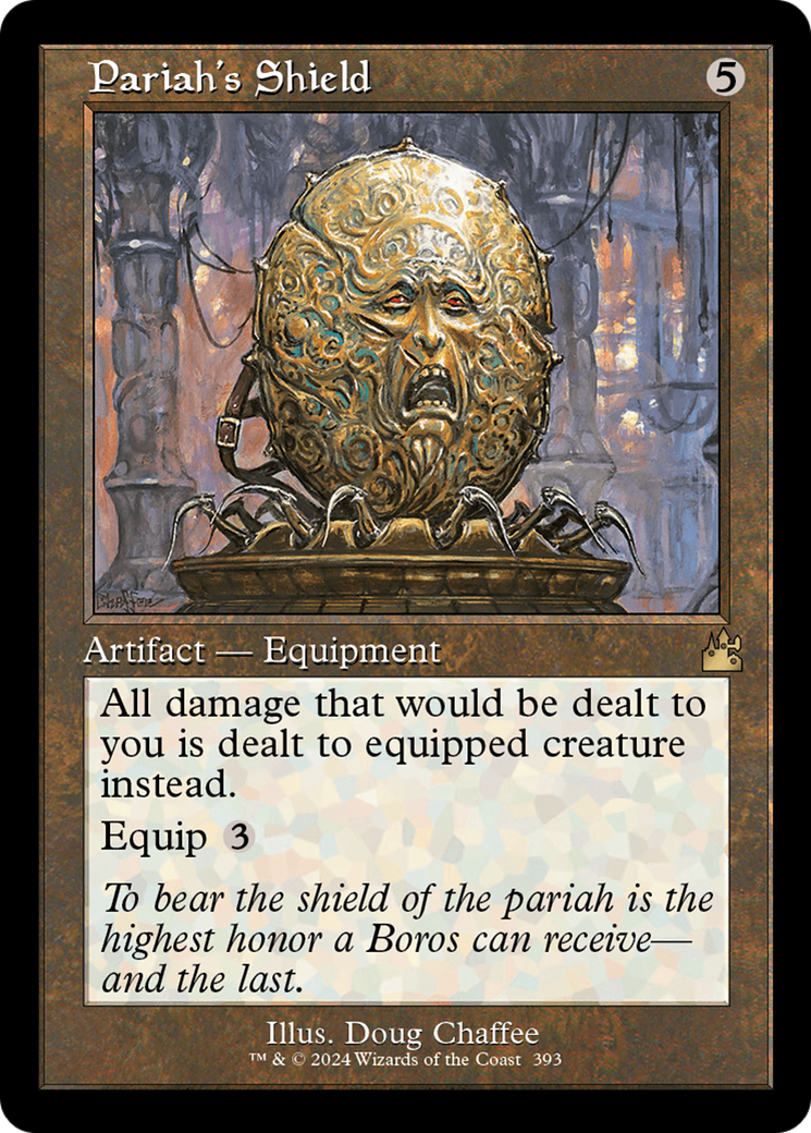 Pariah's Shield (Retro Frame) [Ravnica Remastered] | Grognard Games