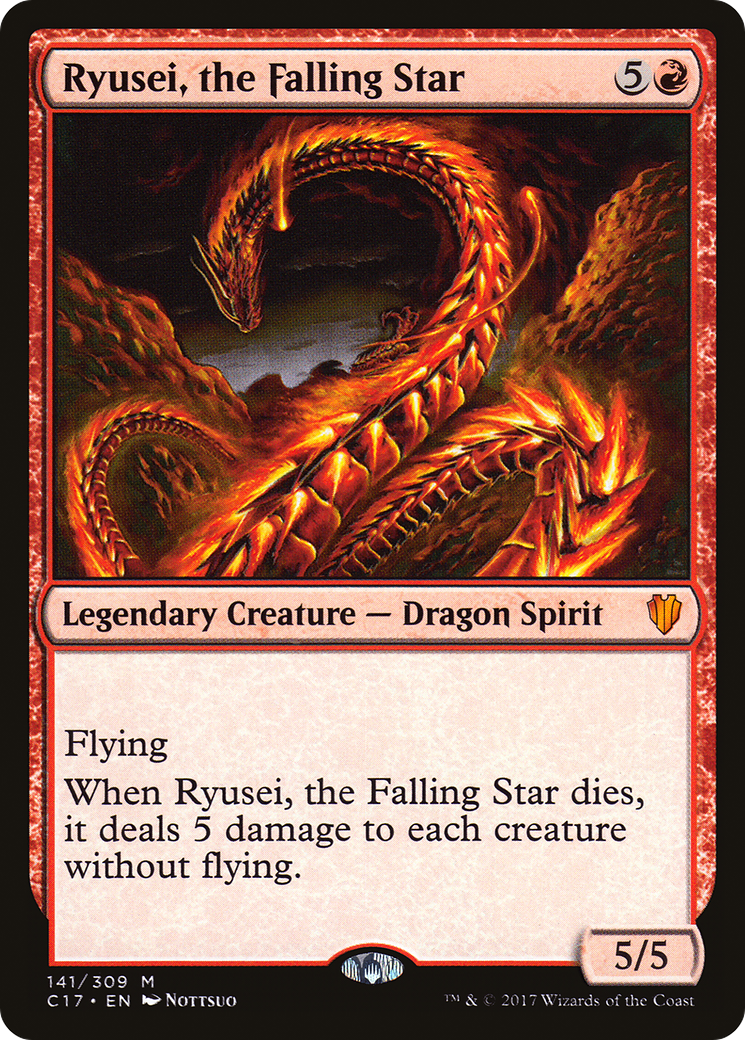 Ryusei, the Falling Star [Commander 2017] | Grognard Games