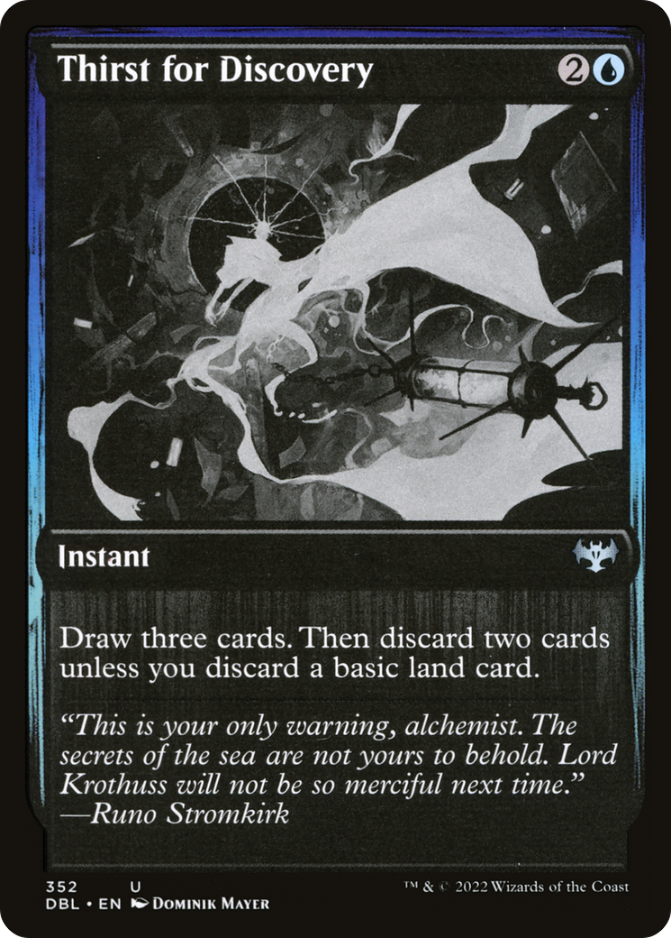 Thirst for Discovery [Innistrad: Double Feature] | Grognard Games