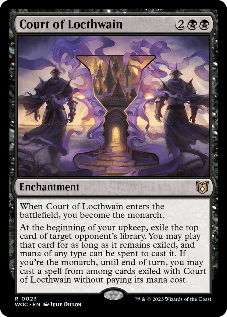 Court of Locthwain [Wilds of Eldraine Commander] | Grognard Games